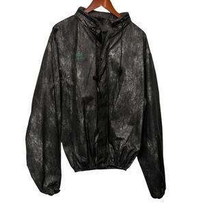 Frogg‎ Toggs Mens Black Rain Jacket M Polypropylene Windbreaker Outdoor